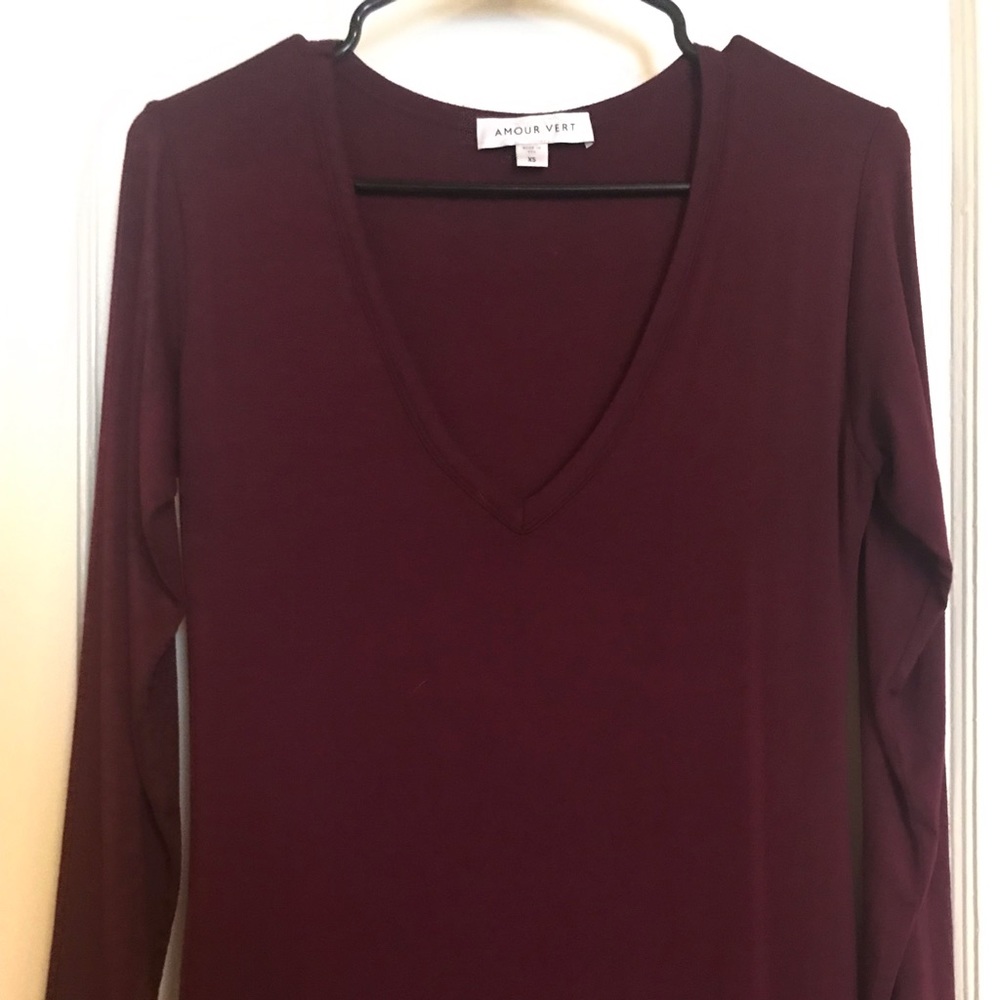 Amour Vert Nicola Stretch Jersey Midi Dress XS